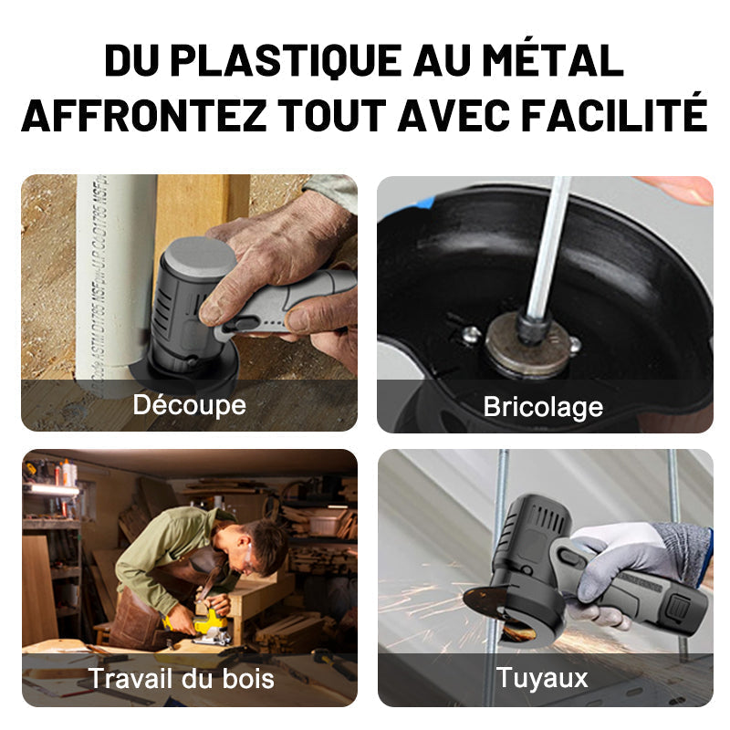 ⏳ PROMO FLASH : 50% DE RÉDUCTION ! Mini Broyeur à Angle 12V avec Disque de Coupe – Compact et Puissant for une Coupe et un Meulage Précis en Toute Simplicité 🧰⚡