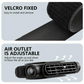 🌬️OFFRE LIMITÉE -50%🚗Ventilateur arrière double turbo pour voiture – 3 vitesses, silencieux, fixation Velcro⚡