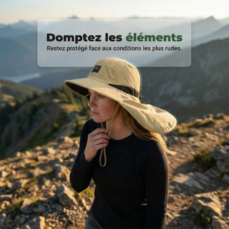 🧢 PROMO LIMITÉE 50% DE RÉDUCTION ! ✨ Casquette Solaire – UPF 50+, Ajustable, Respirante, Unisexe ☀️