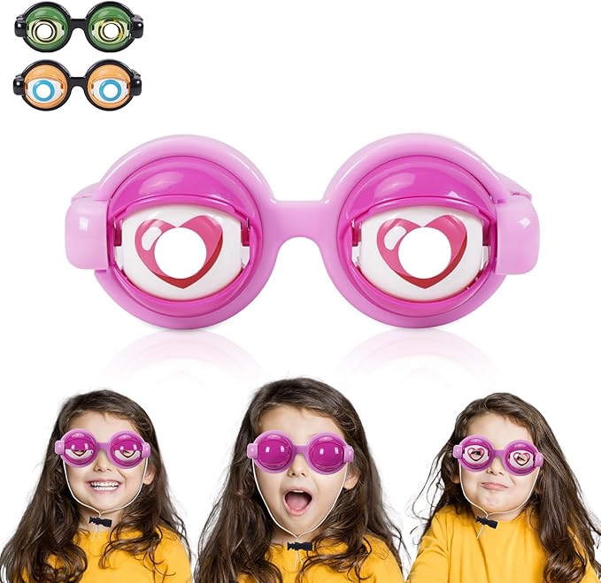 🔥50 % DE RÉDUCTION !!🏆Vente flash💥Lunettes amusantes avec mécanisme d'œil qui cligne