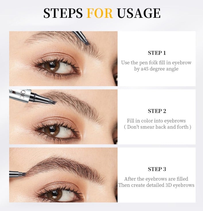 ⏰Achetez-en 1 obtenez-en 1 gratuit🔥Crayon à sourcils 3D waterproof
