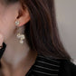 💐50% DE RÉDUCTION💖Boucles d’Oreilles Pétales Rondes – Doré ou Argenté, à Vous de Choisir 💛🤍【Offre Limitée】