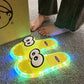 👣 Pantoufles LED Canard Phosphorescentes – Motifs Cartoon Lumineux