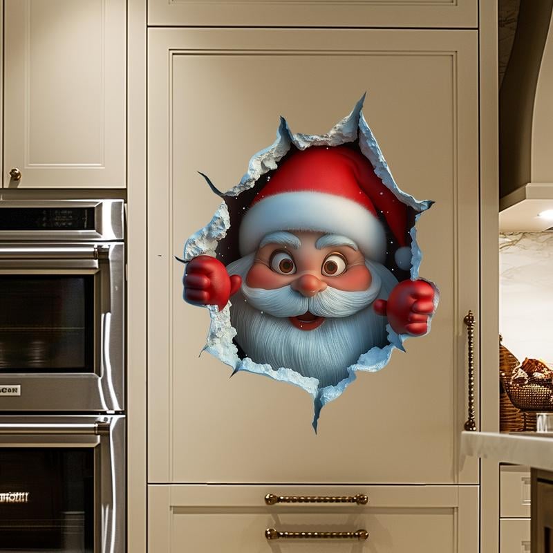 🎄Soldes de Noël 50 % de réduction🎅Autocollants muraux créatifs pour Noël