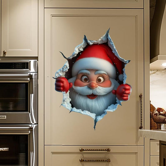 🎄Soldes de Noël 50 % de réduction🎅Autocollants muraux créatifs pour Noël