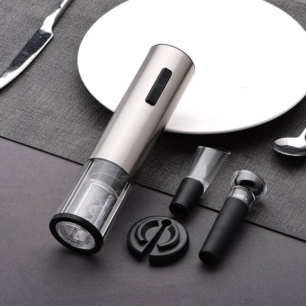 Set d'Ouvre-Bouteilles Électriques - Automatique, Rechargeable et Coffret Cadeau 6 en 1