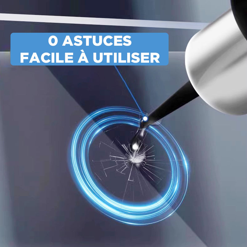 💎Kit de Réparation de Verre Fissuré – Résultat Invisible en 20 Min, Sans Remplacement🪟🔧