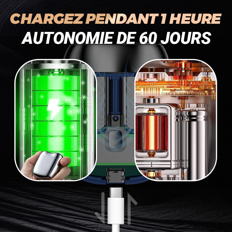 🎁Promotion Chaud⏳Nouveau Rasoir de Poche USB Amélioré 2026 - Rasoir Électrique Mini Rechargeable pour Hommes, Compact et Imperméable, Idéal pour la Maison, la Voiture et les Voyages
