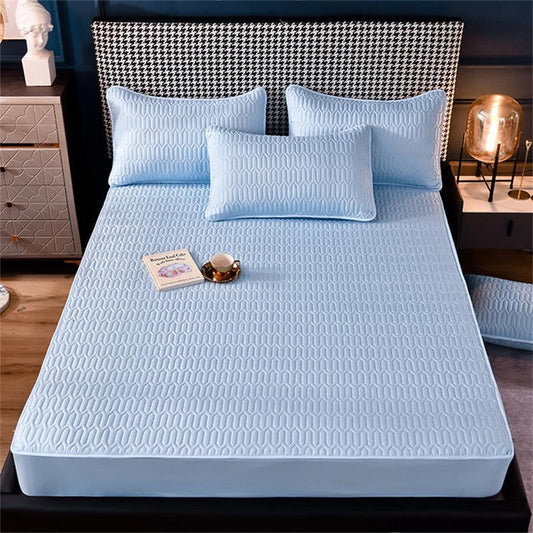 🎁Vente chaude🛏️La dernière housse de matelas respirante et soyeuse en 2025