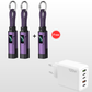 💐50% DE RÉDUCTION🔌Câble de charge 4 en 1 avec affichage numérique et anneau porte-clés – charge rapide, résistant aux nœuds et compact⚡🔑