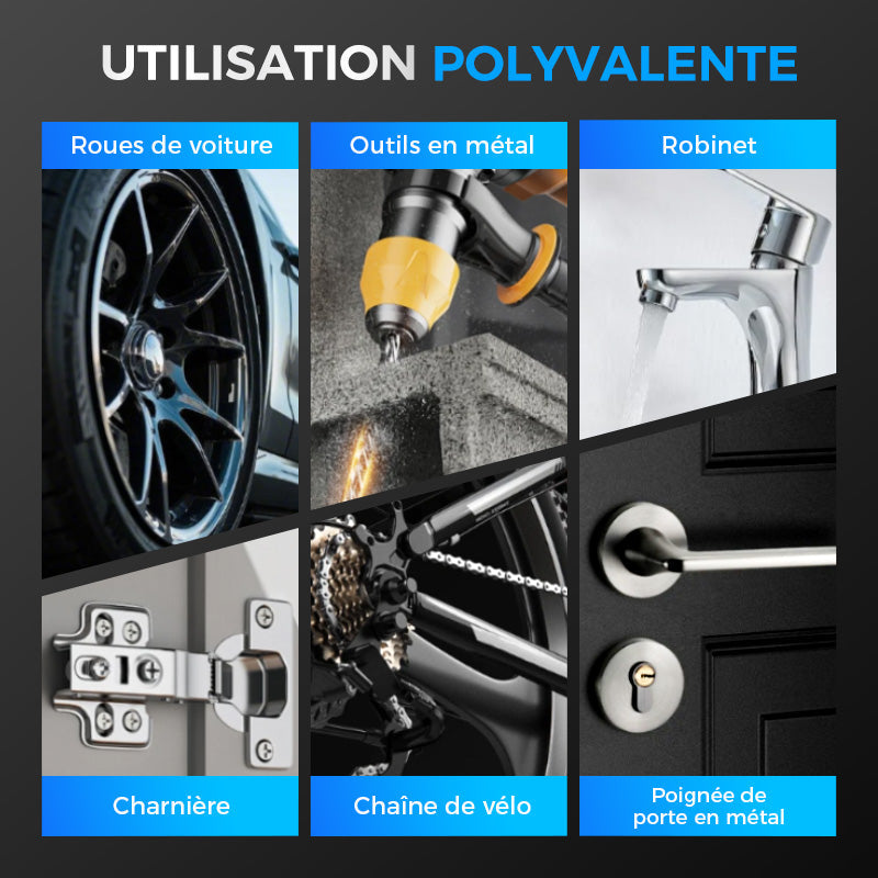 🎁🚗Spray d'élimination de particules de rouille et de fer de voiture✨🔥Achetez 3 obtenez 2 gratuit