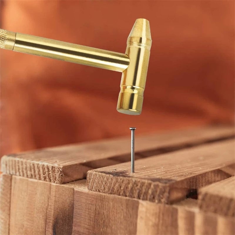 Ensemble d'Outils à Main 5 en 1 - Mini Marteau et Tournevis Multifonction Portable