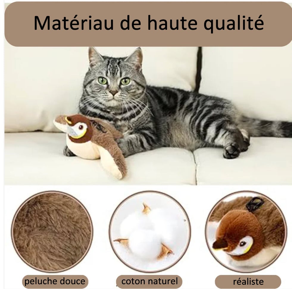 🔥Dernier jour 50% de réduction🐦Jouets à l'herbe à chat pour oiseaux à ailes battantes