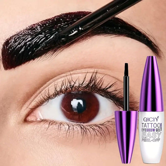 💁‍♀️ 1 ACHETÉ, 1 OFFERT !🎁 Gel Peel-Off pour Sourcils – Teinte Longue Tenue, Waterproof & Naturelle ✨🌸