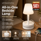 💡Lampe de chevet avec prises USB et secteur,3/4 prises secteur, 2 ports USB, 1 port Type-C. ⭐🏠