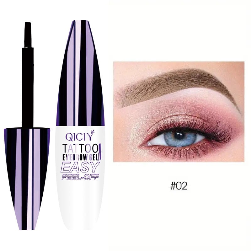 💁‍♀️ 1 ACHETÉ, 1 OFFERT !🎁 Gel Peel-Off pour Sourcils – Teinte Longue Tenue, Waterproof & Naturelle ✨🌸