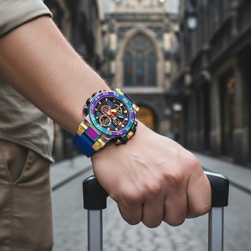 ⌚50 % DE RÉDUCTION✨Montre LED multifonctionnelle🌟Écran numérique étanche, 7 modes sportifs avec surveillance du sommeil🔋