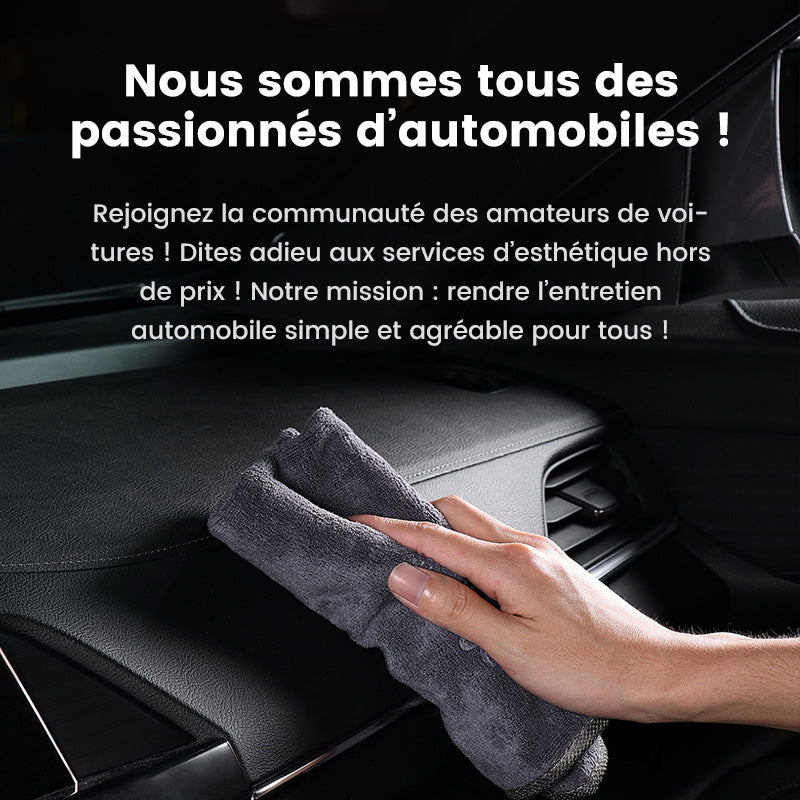 📢🚗Nettoyant multifonction avec polissage protecteur pour intérieur de voiture✨
