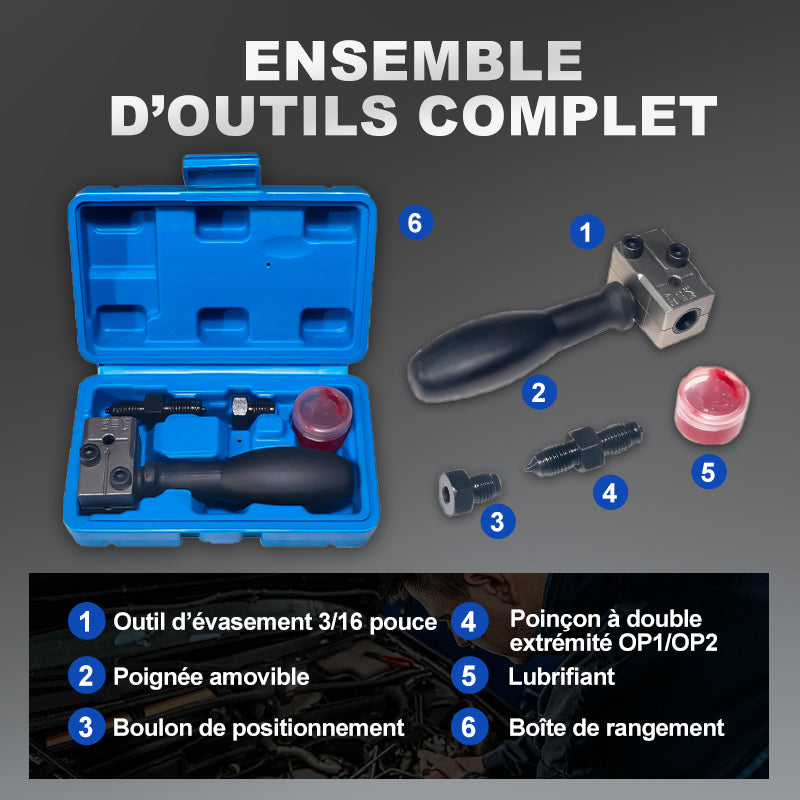 🔧Kit d'outils universel pour freins de voiture⚙️Précision 4,75 mm, haute efficacité, sûr et stable