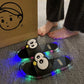 👣 Pantoufles LED Canard Phosphorescentes – Motifs Cartoon Lumineux