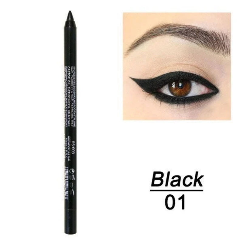 Eyeliner Coloré Longue Durée - Set de 13 Couleurs Nacrées et Mates
