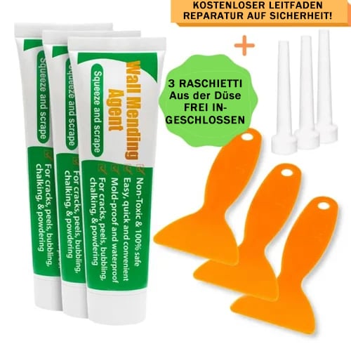 🛠️🧱Enduit de Rebouchage Universel🏠Comble Fissures, Non Toxique, Séchage Rapide, Peinturable (100g, Blanc)