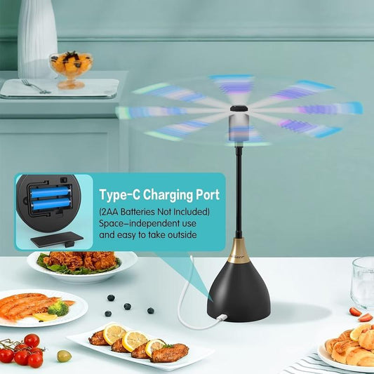 🔥50 % de réduction jusqu'à épuisement des stocks !🌀Ventilateur de table anti-mouches🔇