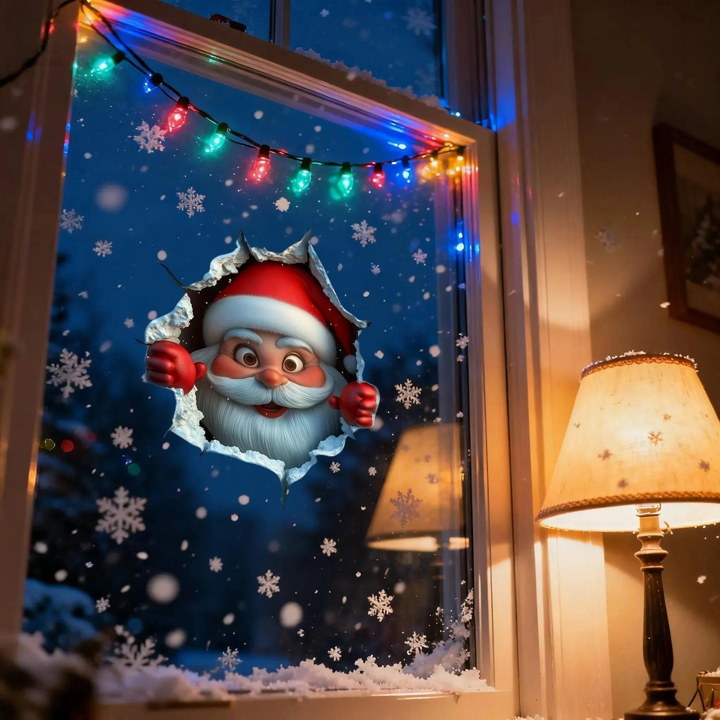 🎄Soldes de Noël 50 % de réduction🎅Autocollants muraux créatifs pour Noël