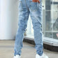 Jean classique à coupe droite pour homme