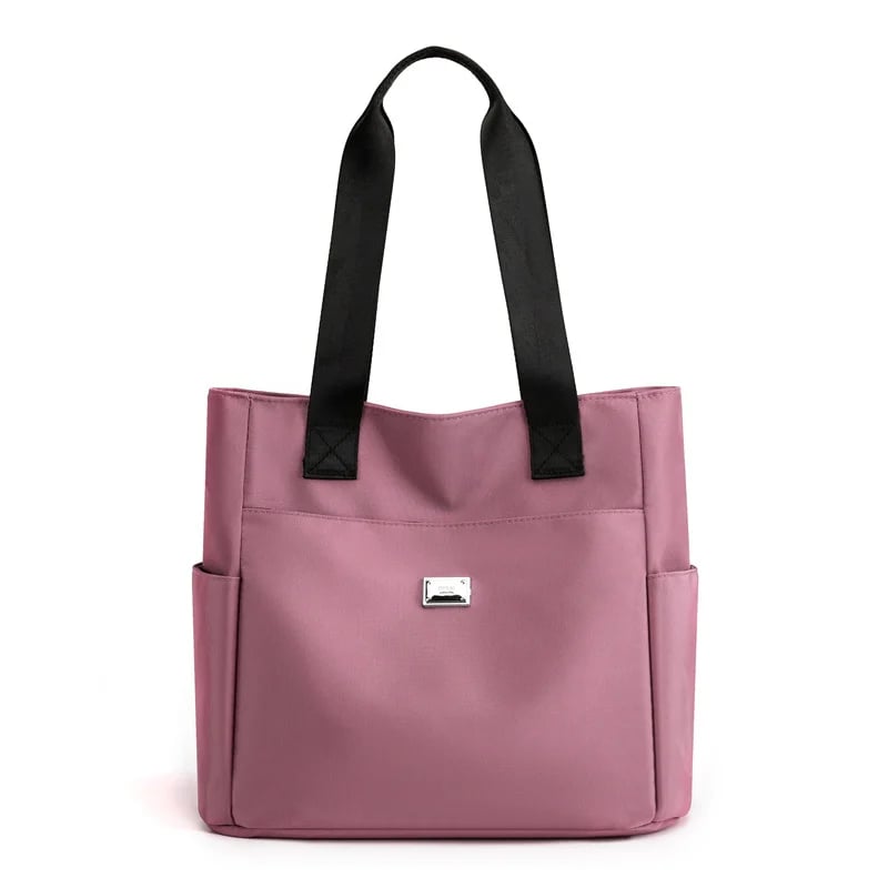 Sac à Bandoulière en Nylon Multi-Poches Imperméable de Grande Capacité