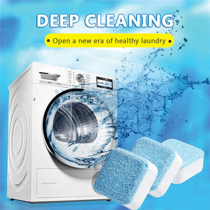 Tablettes de Nettoyage en Profondeur pour Lave-Linge – Antibactérien, Élimine 99% Bactéries & Odeurs