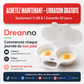 🥚 -50% ! 🛡️ Cuiseur à Œufs Anti-Éclaboussures – PP Alimentaire – Double Cavité & Couvercle Hermétique – Œuf Poché Sain au Micro-Ondes sans Effort 🌿