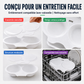 🥚 -50% ! 🛡️ Cuiseur à Œufs Anti-Éclaboussures – PP Alimentaire – Double Cavité & Couvercle Hermétique – Œuf Poché Sain au Micro-Ondes sans Effort 🌿
