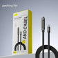 Câble de Charge Rapide 2-en-1 avec Support Téléphone Intégré - Design Tressé