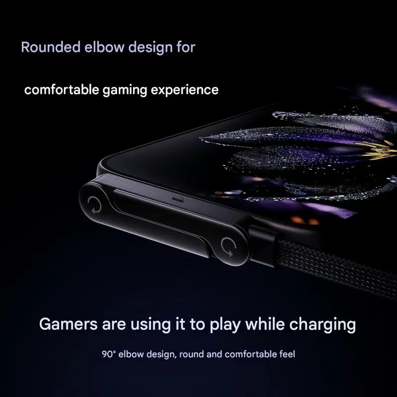 Câble de Charge Rapide 2-en-1 avec Support Téléphone Intégré - Design Tressé