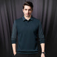 🔥50% DE RÉDUCTION🍂Chemise à Col Rayé 2 Pièces - Style Automne/Hiver en Coton Respirant et Confortable👔📦