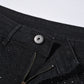 👖 50% DE RÉDUCTION! ✨ Jean Slim Noir Orné de Strass – Confort Extensible, Style Éblouissant & Parfait pour des Looks Tendance 🖤