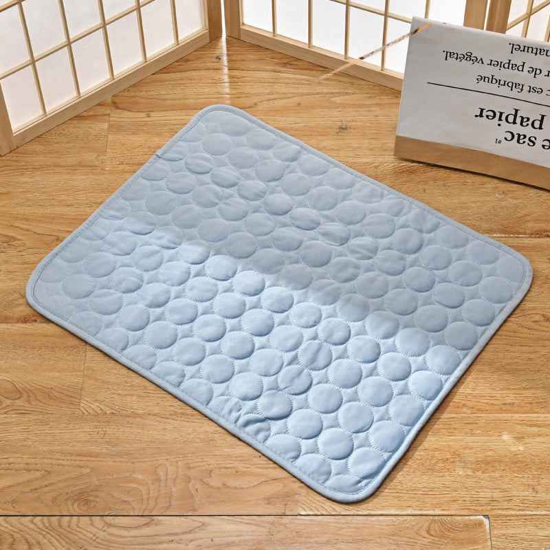 🐾 50% DE RÉDUCTION ❄️ Coussin rafraîchissant été pour animaux – Gel auto-refroidissant & non toxique – Confort optimal pour chiens et chats – idéal pour les journées chaudes à la maison ou en voyage ☀️🐶🐱✨