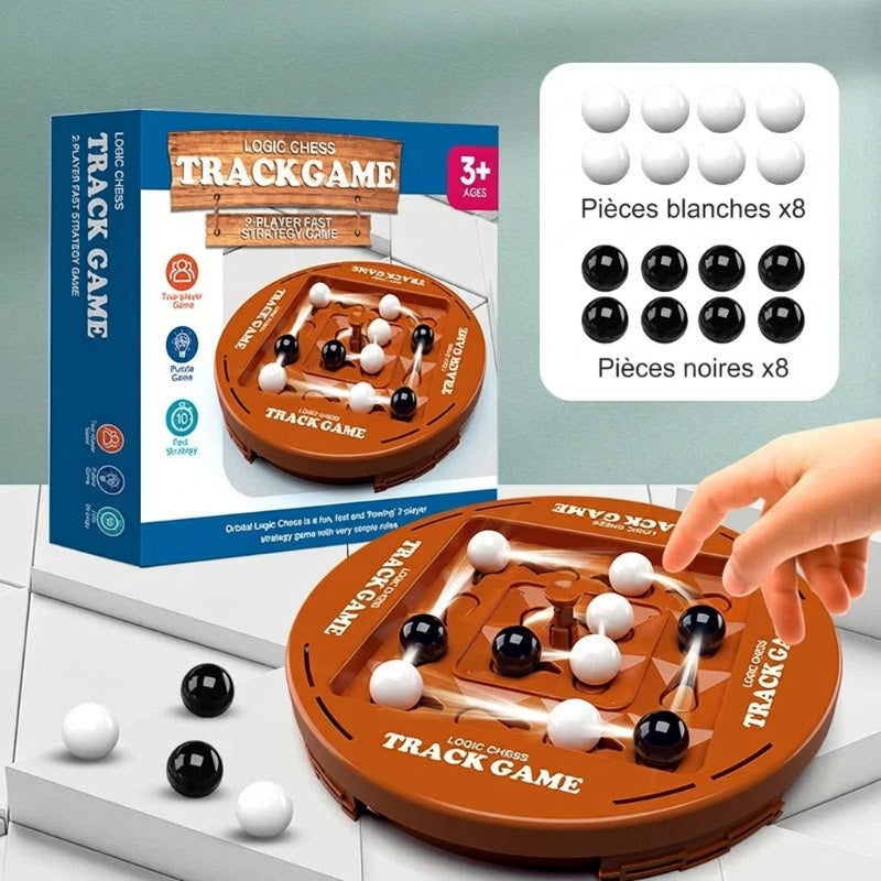 📢📢50 % de réduction !! ⏰Jeu d'échecs logique de course (jeu de stratégie rapide pour deux joueurs)♟️🌀