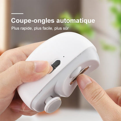 2 en 1 Coupe-ongles Électrique Automatique avec Polissage