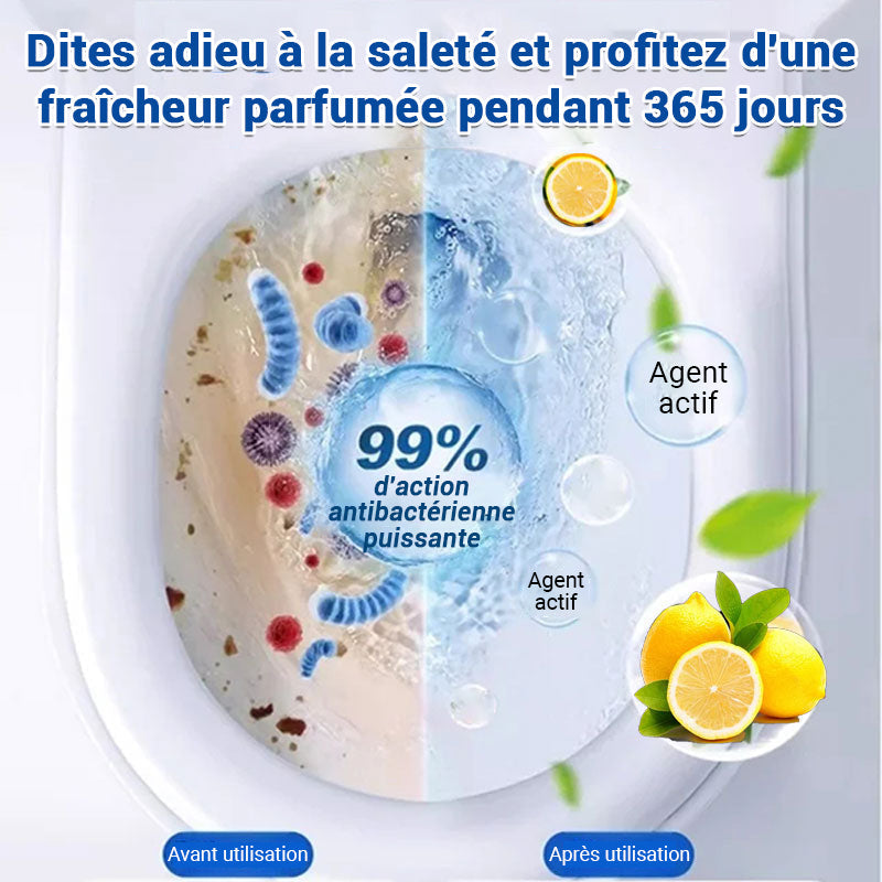 ✨Comprimés effervescents de nettoyage des toilettes - décontamination, tartre urinaire, alcali urinaire et élimination des odeurs