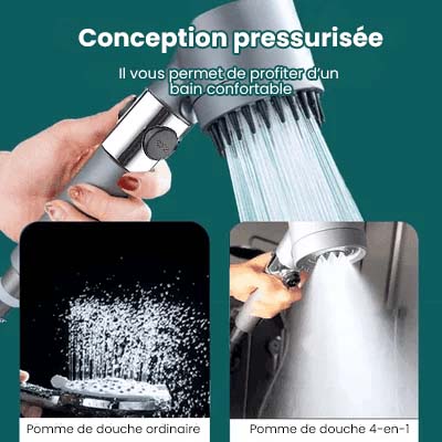 🏆Ensemble de pommeau de douche multifonctionnel haute pression🌿👑