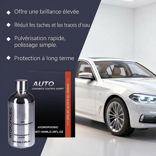 🚗 ACHETEZ 2, OFFERT 1 ! ✨ Kit de Pulvérisation de Revêtement Céramique Nano pour Voiture – Brillance Intense, Protection Longue Durée & Hydrophobe 💧