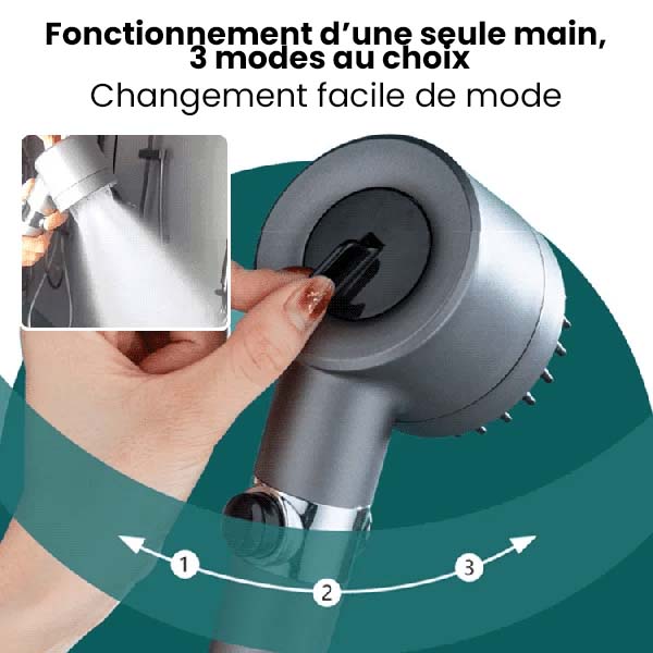 🏆Ensemble de pommeau de douche multifonctionnel haute pression🌿👑