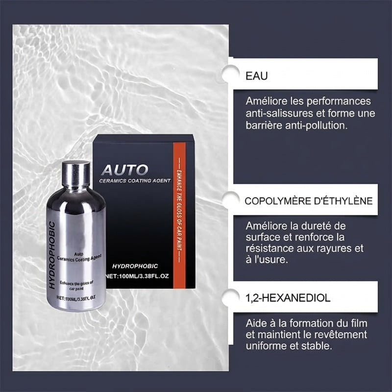 🚗 ACHETEZ 2, OFFERT 1 ! ✨ Kit de Pulvérisation de Revêtement Céramique Nano pour Voiture – Brillance Intense, Protection Longue Durée & Hydrophobe 💧