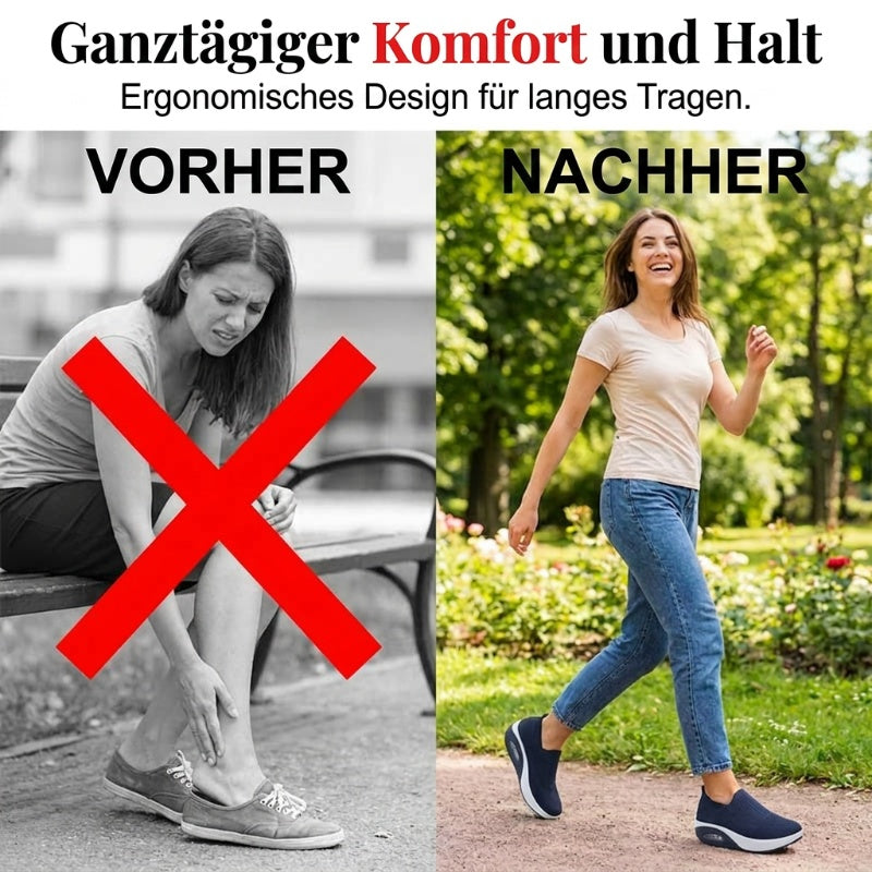 ⏰Mocassins à coussin d'air pour femmes, parfaits pour la randonnée👟