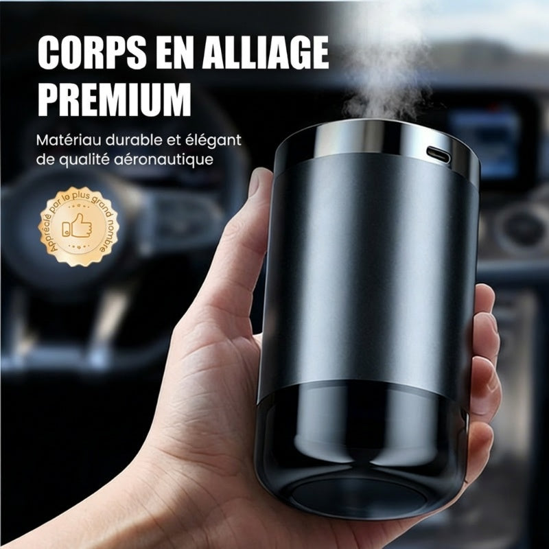 💡Ambiance Lumineuse & Aromatique en Voiture🌙Votre diffuseur intelligent 2-en-1