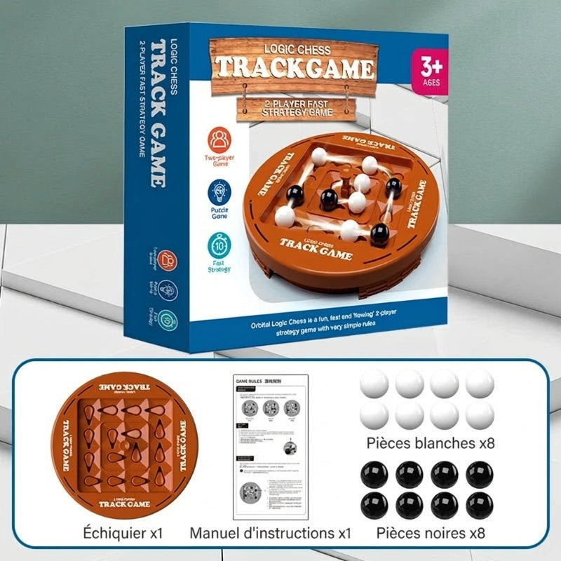 📢📢50 % de réduction !! ⏰Jeu d'échecs logique de course (jeu de stratégie rapide pour deux joueurs)♟️🌀