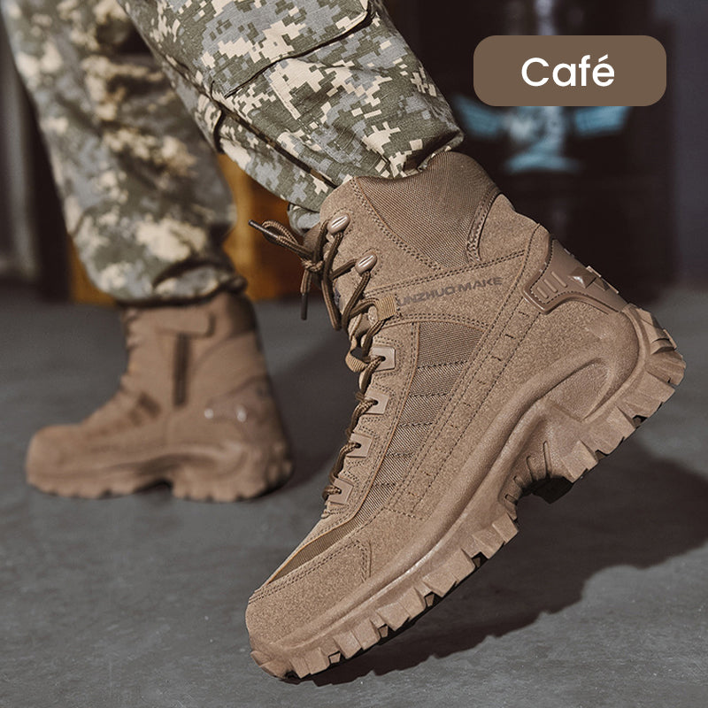 🥾50 % de réduction – Offre spéciale!🔥Bottes de sport tactiques montantes💧Imperméables & antidérapantes, durabilité améliorée