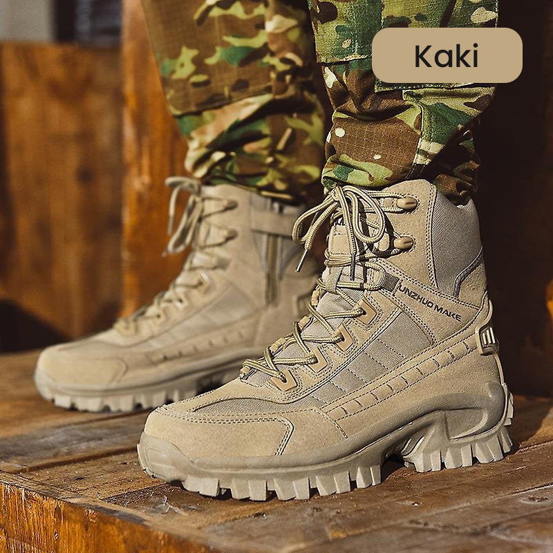 🥾50 % de réduction – Offre spéciale!🔥Bottes de sport tactiques montantes💧Imperméables & antidérapantes, durabilité améliorée